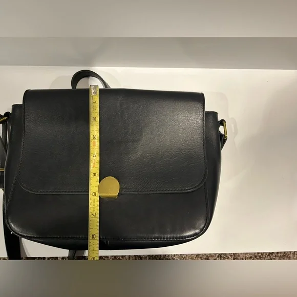 Madewell black leather shoulder bag - Picture 12 of 14